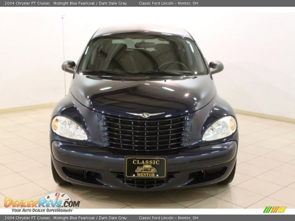 2004 Chrysler PT Cruiser Midnight Blue Pearlcoat / Dark Slate Gray Photo #2