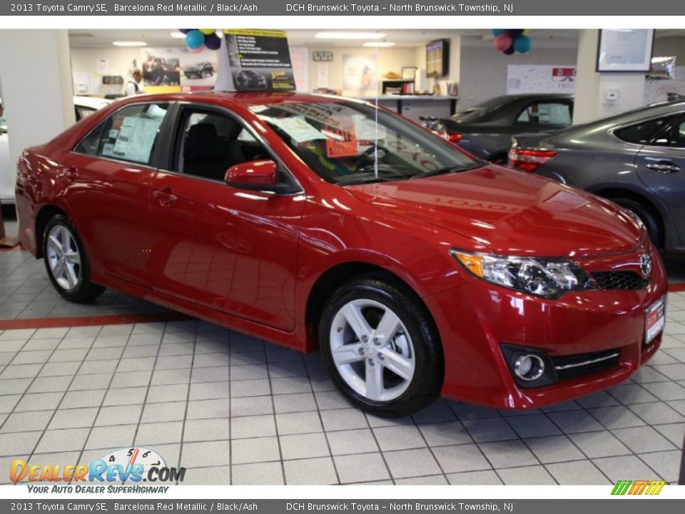 2013 Toyota Camry SE Barcelona Red Metallic / Black/Ash Photo #1