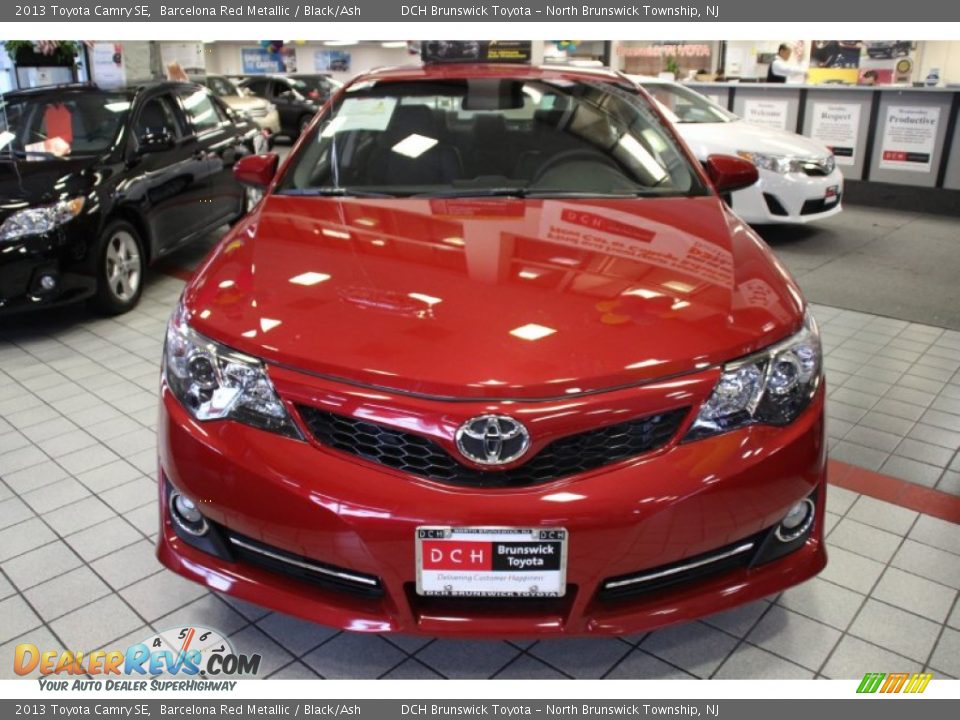 2013 Toyota Camry SE Barcelona Red Metallic / Black/Ash Photo #2