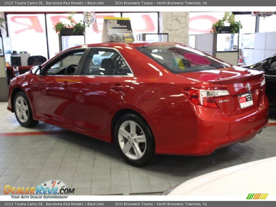 2013 Toyota Camry SE Barcelona Red Metallic / Black/Ash Photo #4