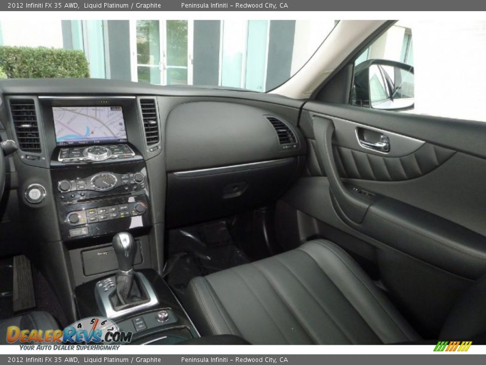 2012 Infiniti FX 35 AWD Liquid Platinum / Graphite Photo #13