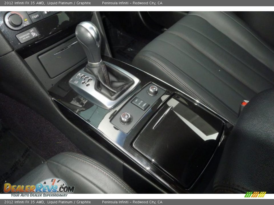 2012 Infiniti FX 35 AWD Liquid Platinum / Graphite Photo #19
