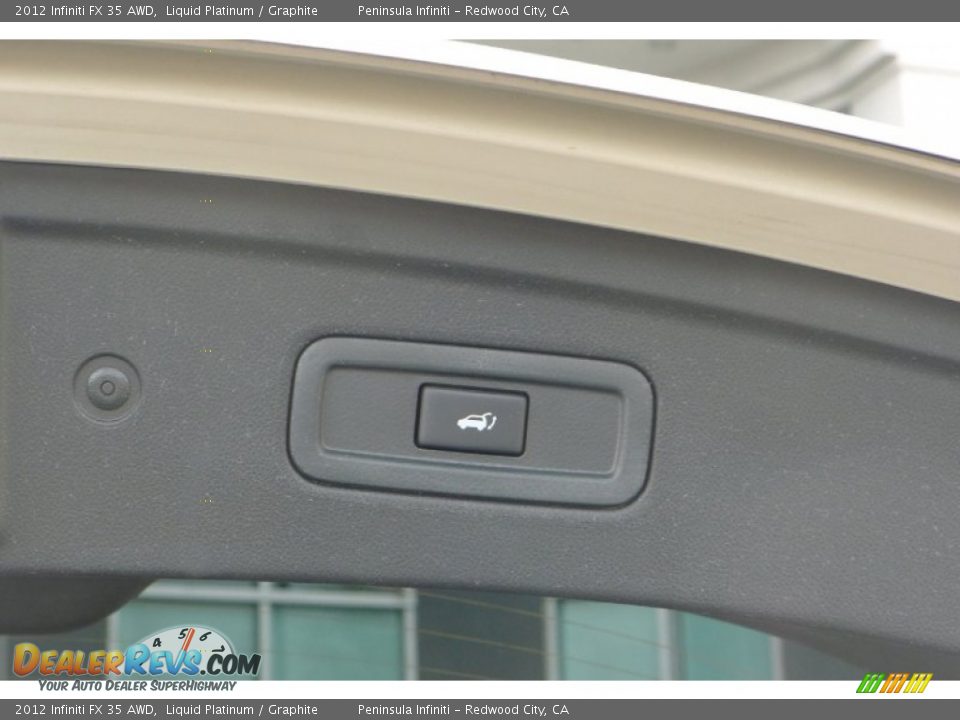 2012 Infiniti FX 35 AWD Liquid Platinum / Graphite Photo #25