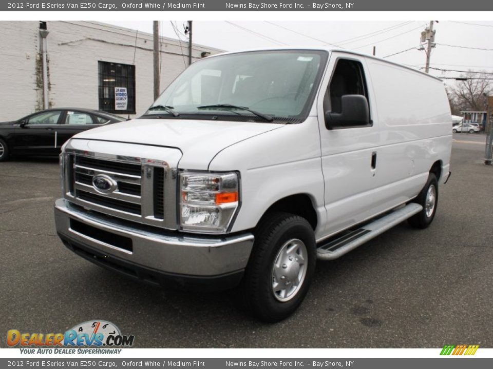 2012 Ford E Series Van E250 Cargo Oxford White / Medium Flint Photo #1