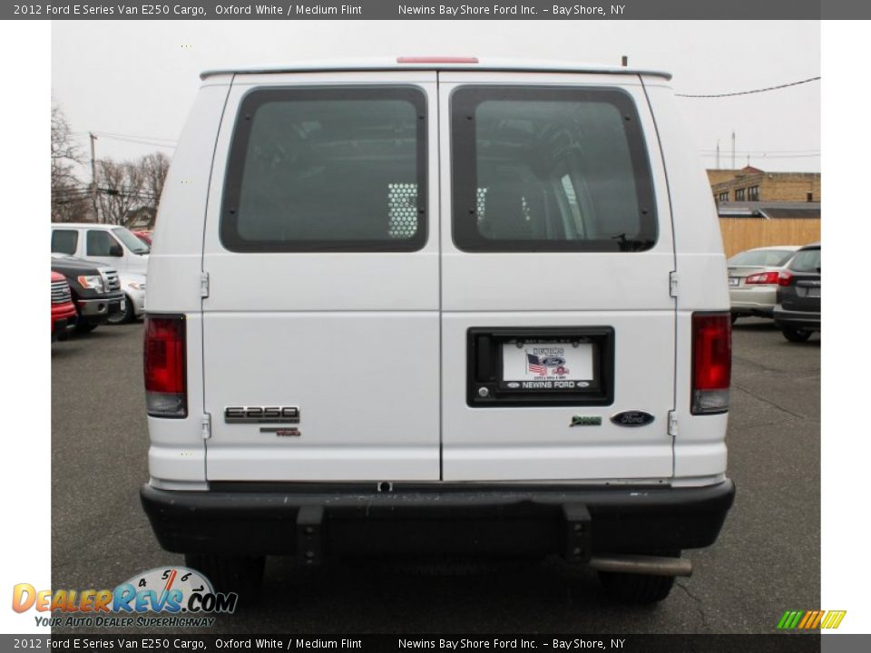 2012 Ford E Series Van E250 Cargo Oxford White / Medium Flint Photo #5