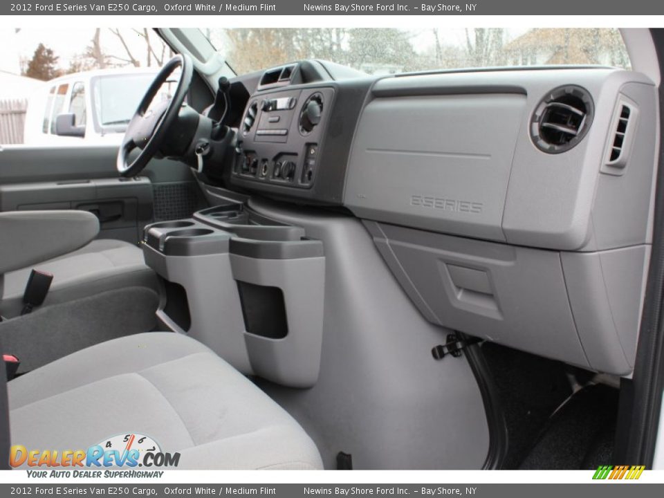 2012 Ford E Series Van E250 Cargo Oxford White / Medium Flint Photo #10