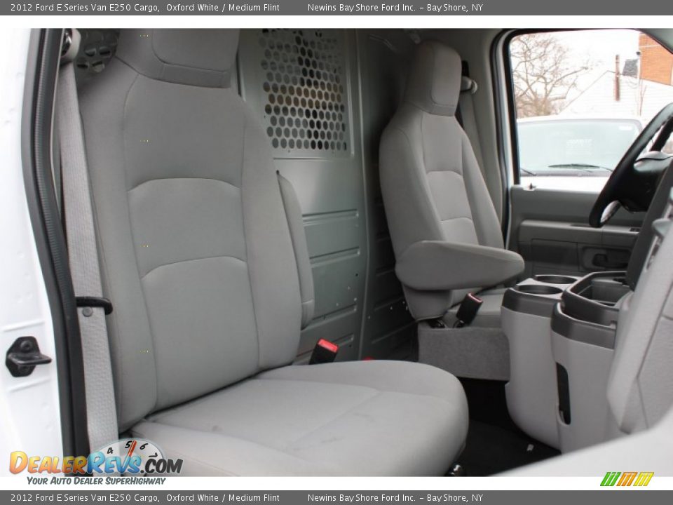 2012 Ford E Series Van E250 Cargo Oxford White / Medium Flint Photo #11