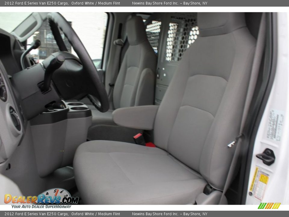 2012 Ford E Series Van E250 Cargo Oxford White / Medium Flint Photo #13