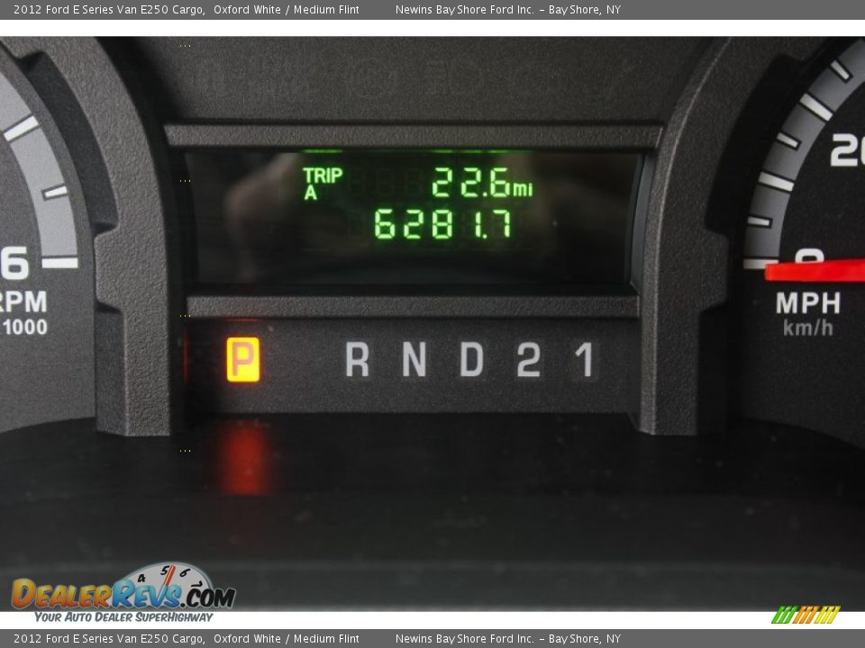 2012 Ford E Series Van E250 Cargo Oxford White / Medium Flint Photo #15