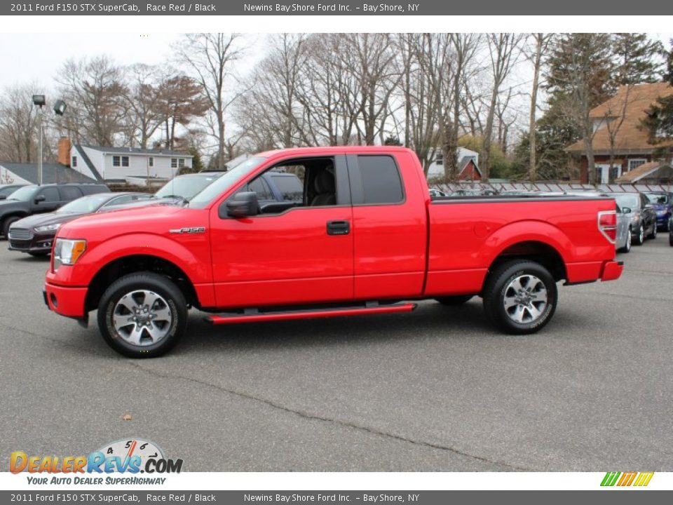 Race Red 2011 Ford F150 STX SuperCab Photo #3