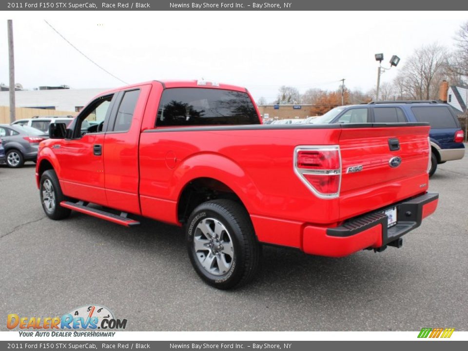 2011 Ford F150 STX SuperCab Race Red / Black Photo #4