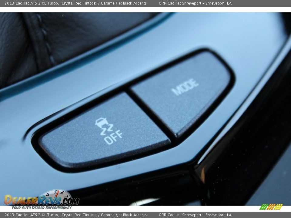 2013 Cadillac ATS 2.0L Turbo Crystal Red Tintcoat / Caramel/Jet Black Accents Photo #27