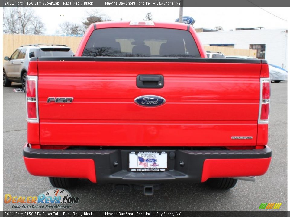 2011 Ford F150 STX SuperCab Race Red / Black Photo #5