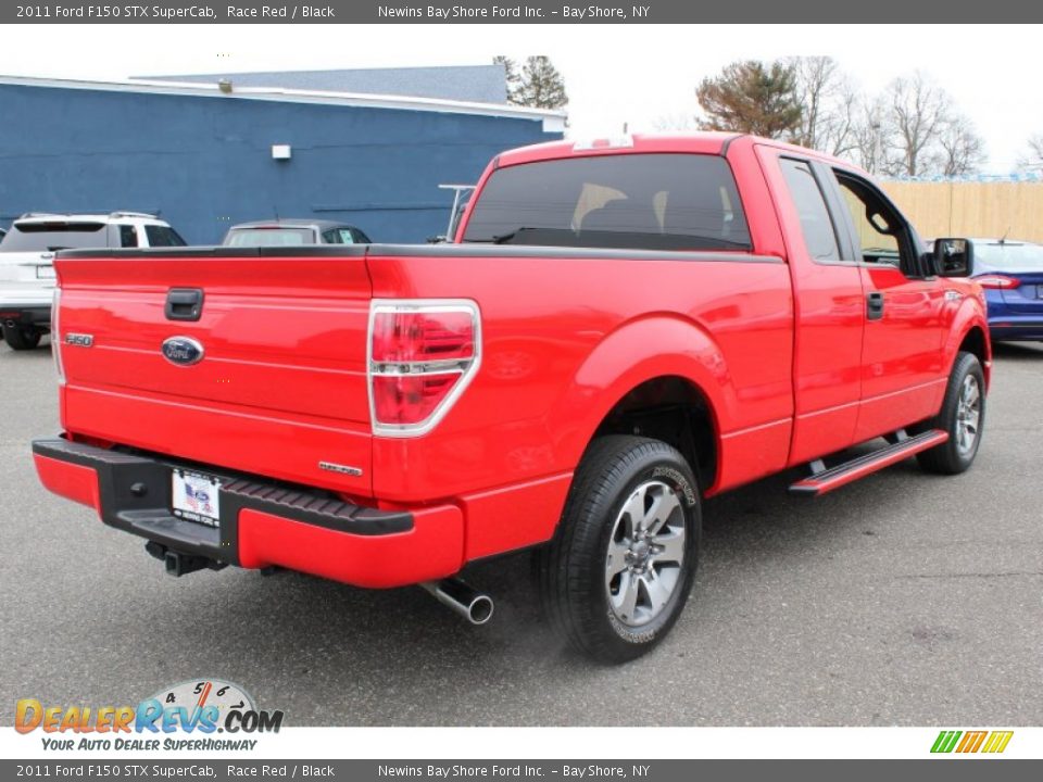 2011 Ford F150 STX SuperCab Race Red / Black Photo #6