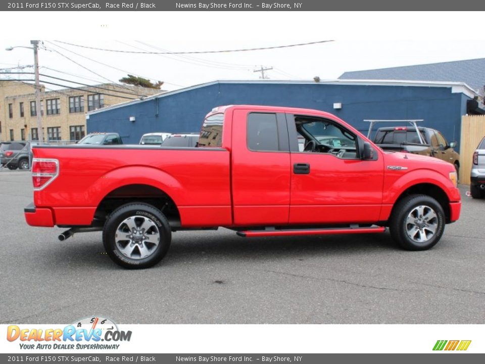 2011 Ford F150 STX SuperCab Race Red / Black Photo #7