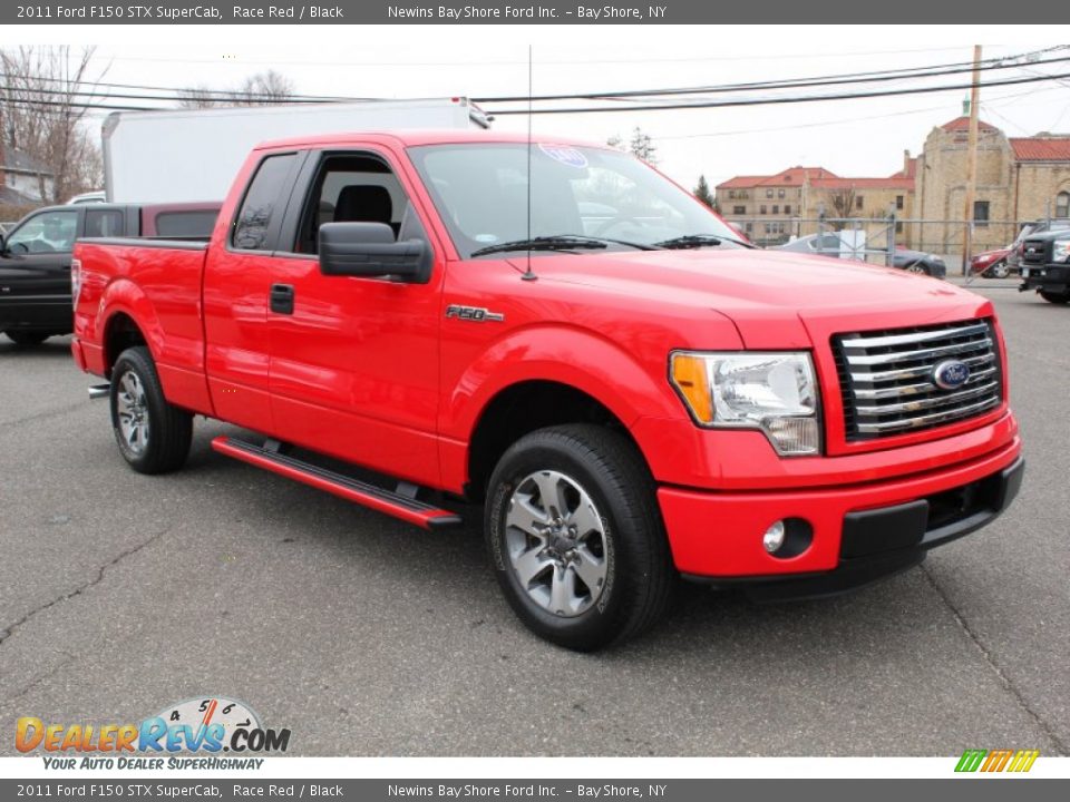 2011 Ford F150 STX SuperCab Race Red / Black Photo #8