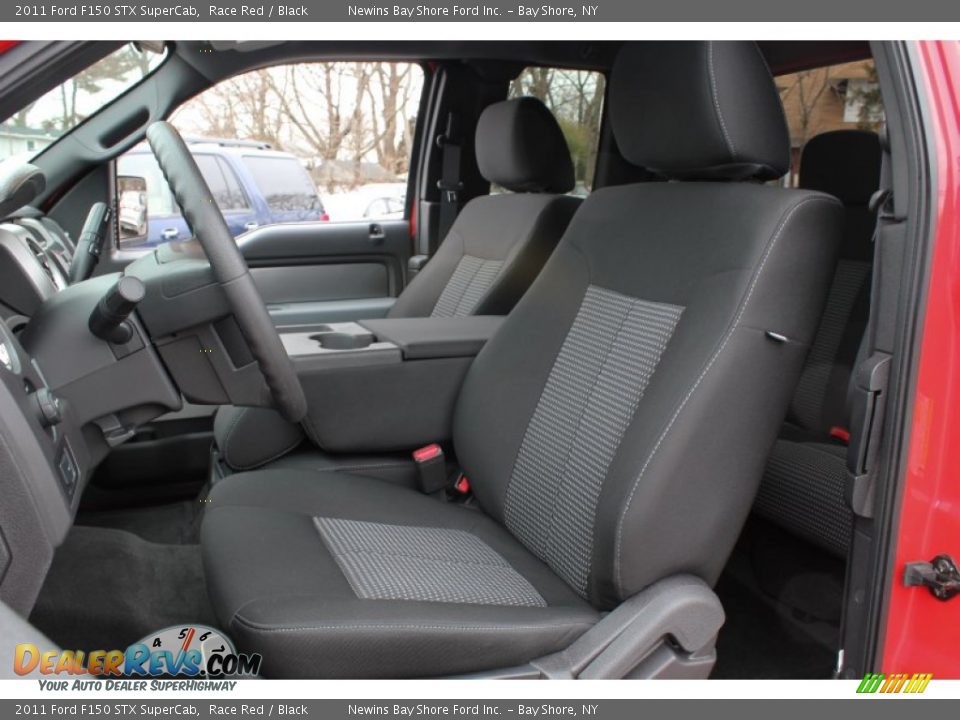 Front Seat of 2011 Ford F150 STX SuperCab Photo #13