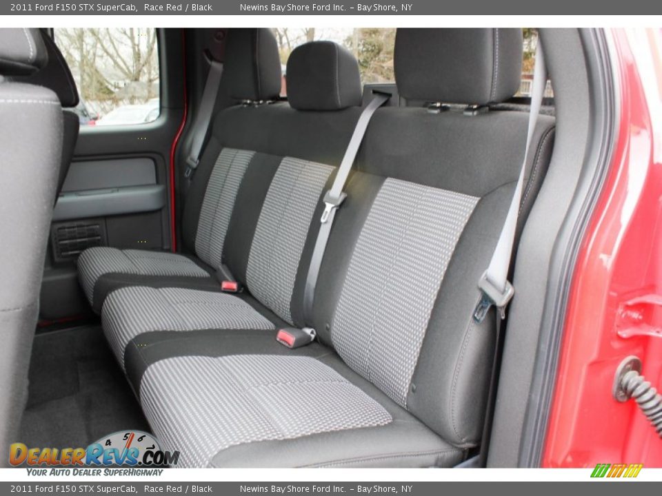 Rear Seat of 2011 Ford F150 STX SuperCab Photo #18