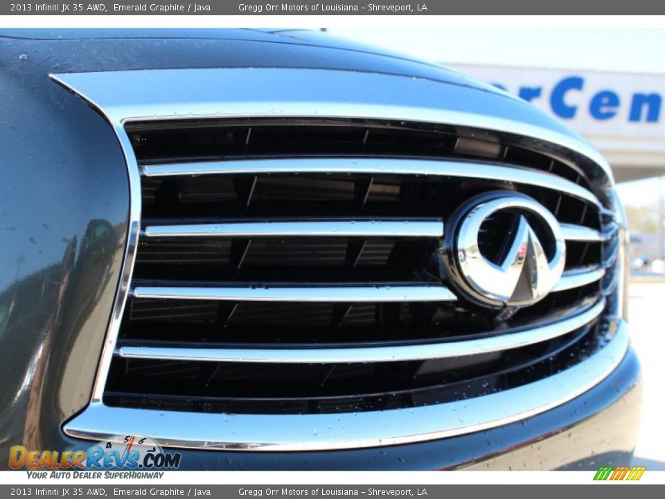 2013 Infiniti JX 35 AWD Emerald Graphite / Java Photo #9