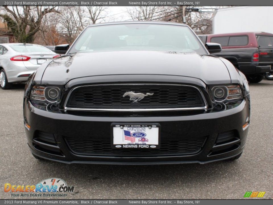 2013 Ford Mustang V6 Premium Convertible Black / Charcoal Black Photo ...