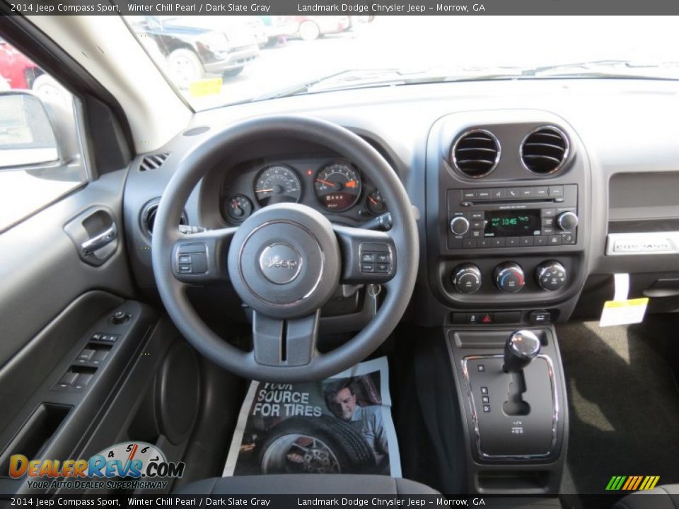 Dashboard of 2014 Jeep Compass Sport Photo #9