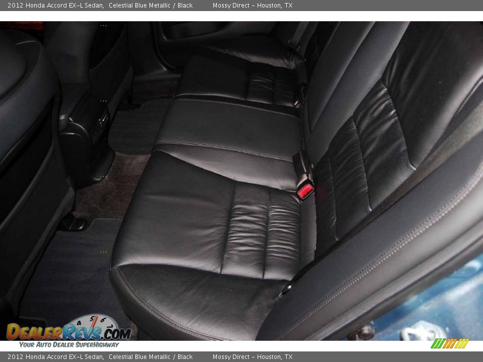 2012 Honda Accord EX-L Sedan Celestial Blue Metallic / Black Photo #15