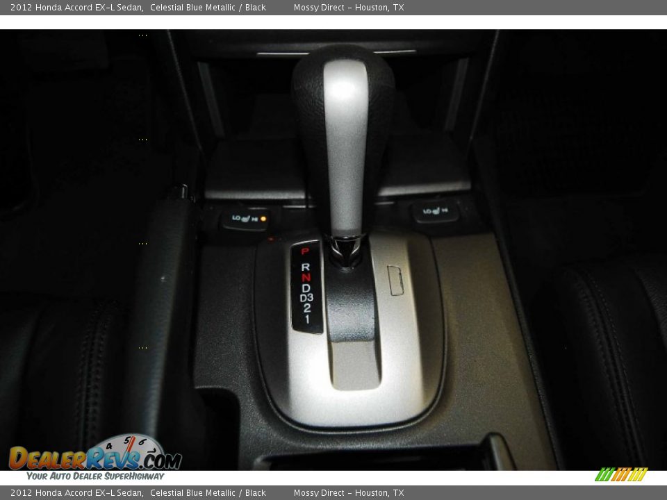 2012 Honda Accord EX-L Sedan Celestial Blue Metallic / Black Photo #22