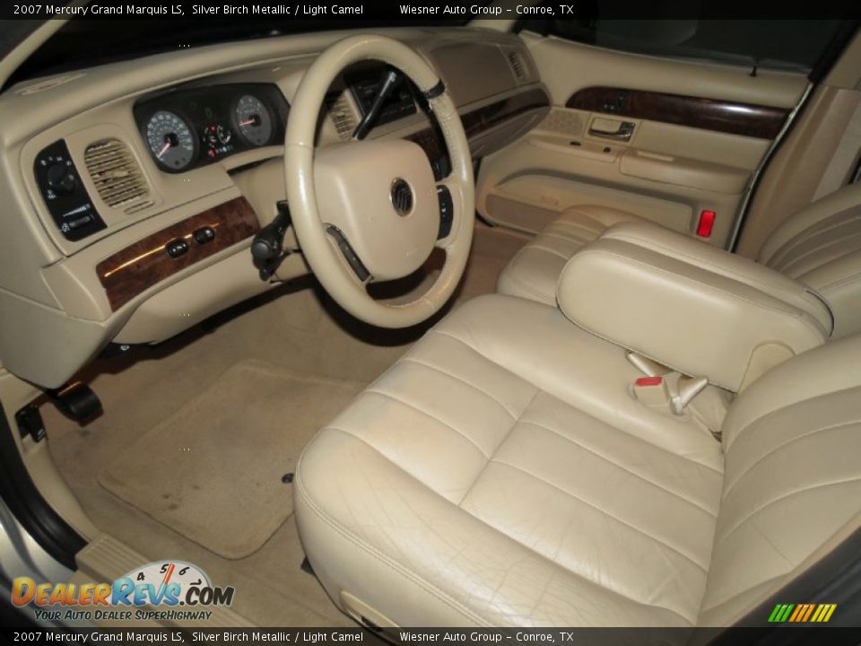 Light Camel Interior - 2007 Mercury Grand Marquis LS Photo #15