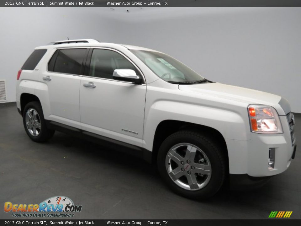 2013 GMC Terrain SLT Summit White / Jet Black Photo #3