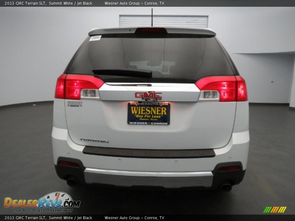 2013 GMC Terrain SLT Summit White / Jet Black Photo #6