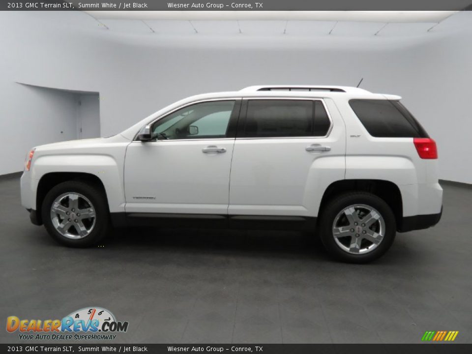 2013 GMC Terrain SLT Summit White / Jet Black Photo #8