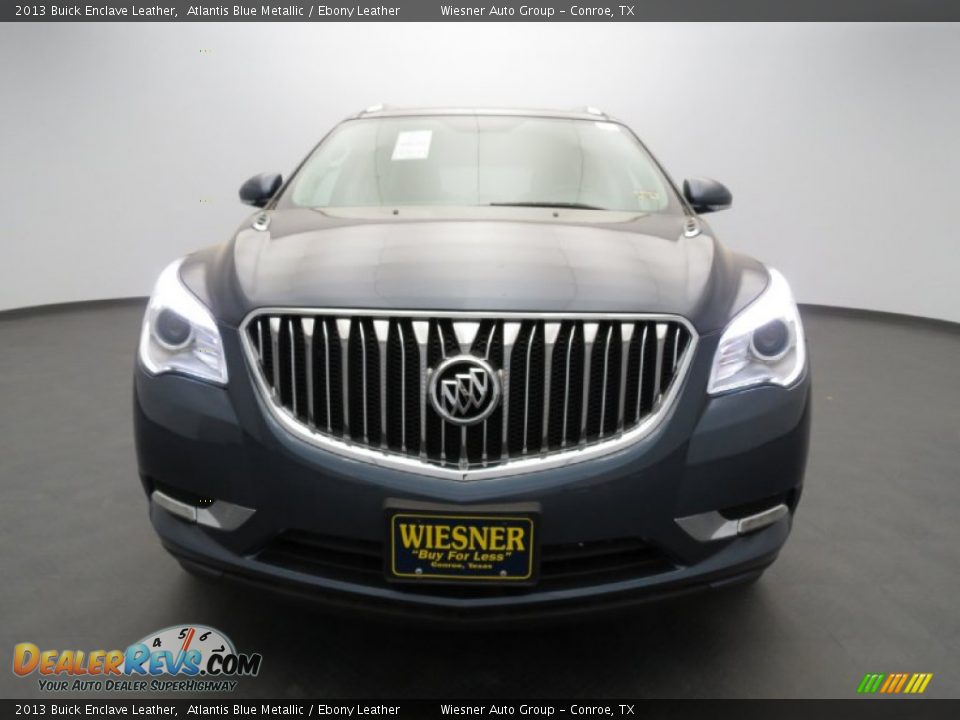 2013 Buick Enclave Leather Atlantis Blue Metallic / Ebony Leather Photo #2