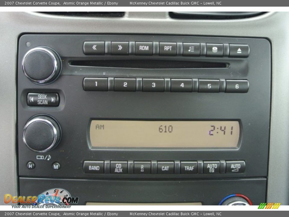 Audio System of 2007 Chevrolet Corvette Coupe Photo #19