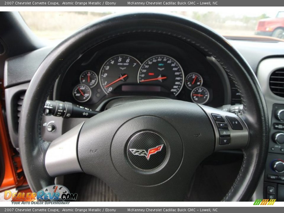 2007 Chevrolet Corvette Coupe Steering Wheel Photo #20