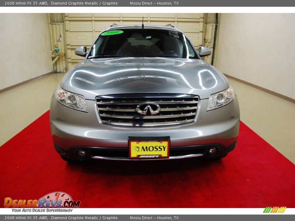 2008 Infiniti FX 35 AWD Diamond Graphite Metallic / Graphite Photo #2