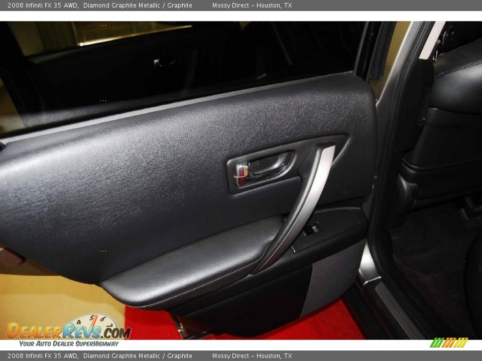 2008 Infiniti FX 35 AWD Diamond Graphite Metallic / Graphite Photo #14