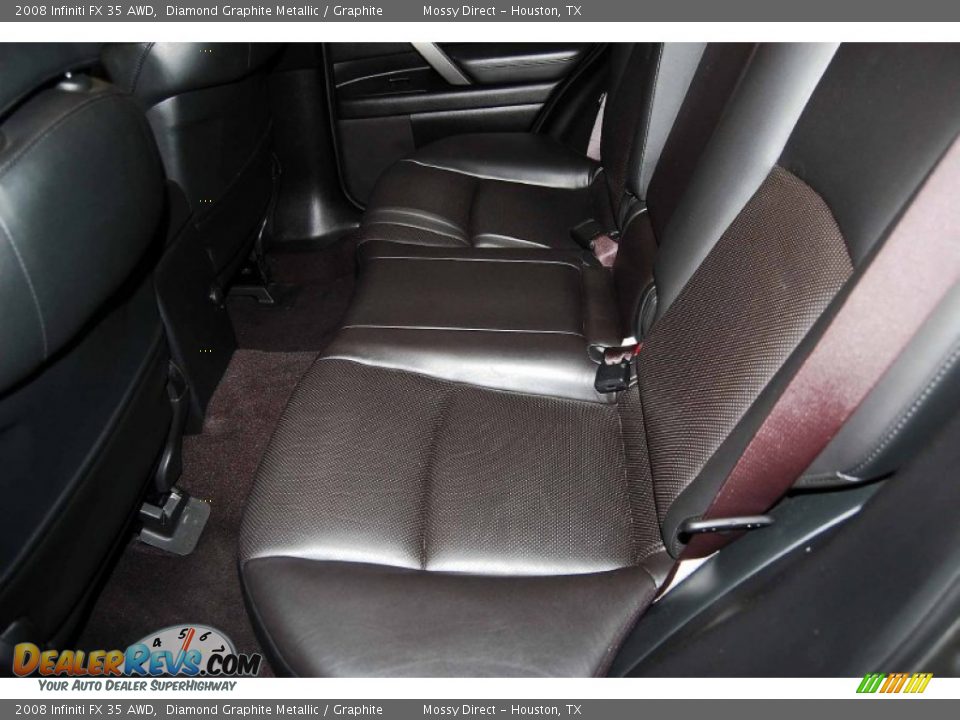 2008 Infiniti FX 35 AWD Diamond Graphite Metallic / Graphite Photo #15