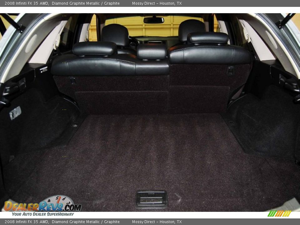 2008 Infiniti FX 35 AWD Diamond Graphite Metallic / Graphite Photo #16