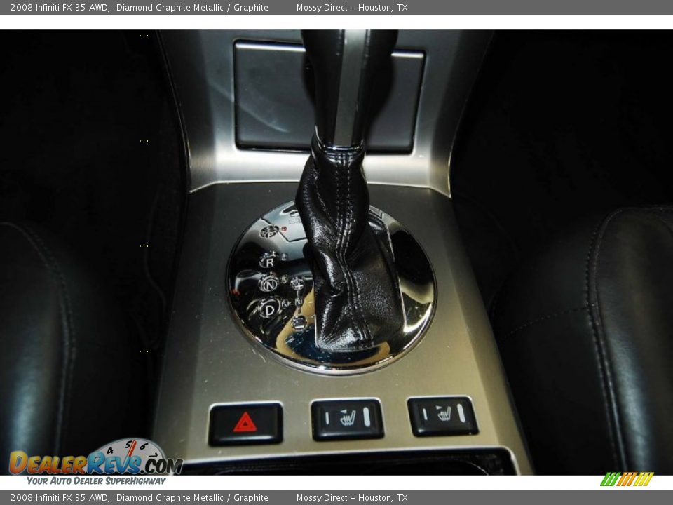 2008 Infiniti FX 35 AWD Diamond Graphite Metallic / Graphite Photo #22