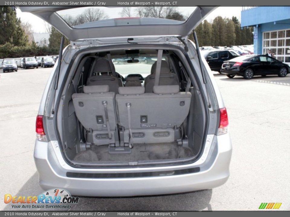 2010 Honda Odyssey EX Alabaster Silver Metallic / Gray Photo #9