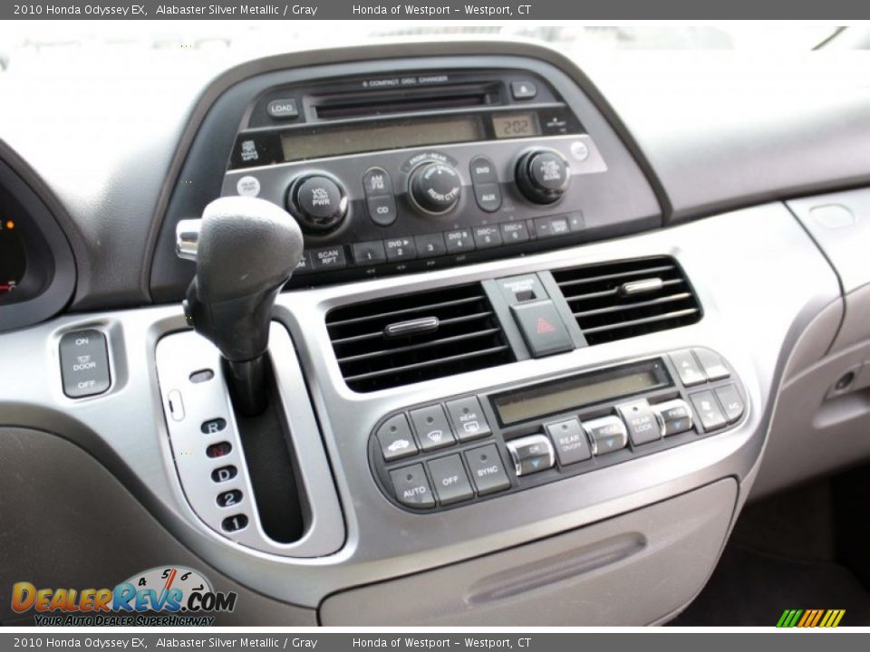 2010 Honda Odyssey EX Alabaster Silver Metallic / Gray Photo #16