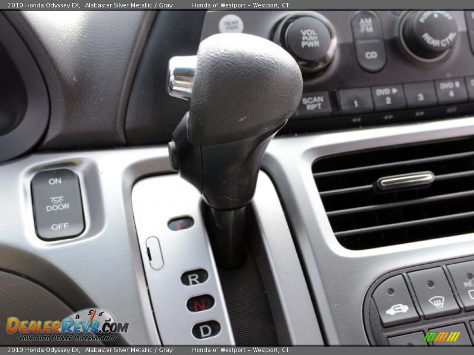 2010 Honda Odyssey EX Alabaster Silver Metallic / Gray Photo #17