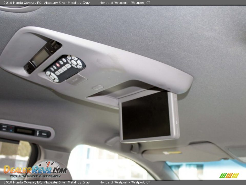 2010 Honda Odyssey EX Alabaster Silver Metallic / Gray Photo #18