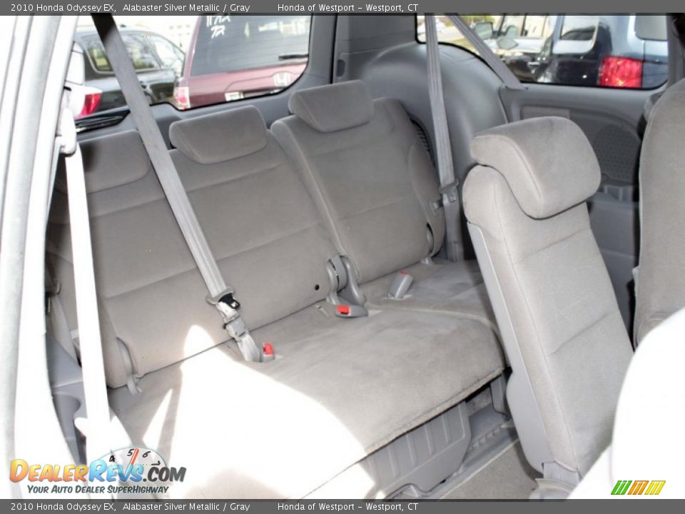 2010 Honda Odyssey EX Alabaster Silver Metallic / Gray Photo #19