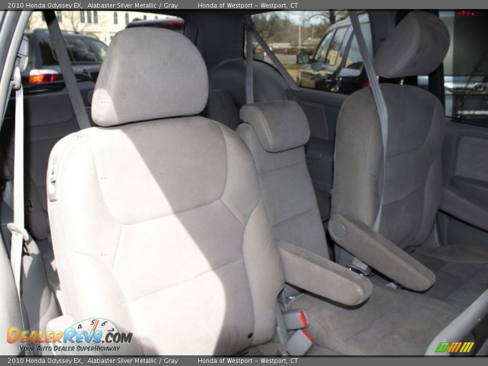 2010 Honda Odyssey EX Alabaster Silver Metallic / Gray Photo #20