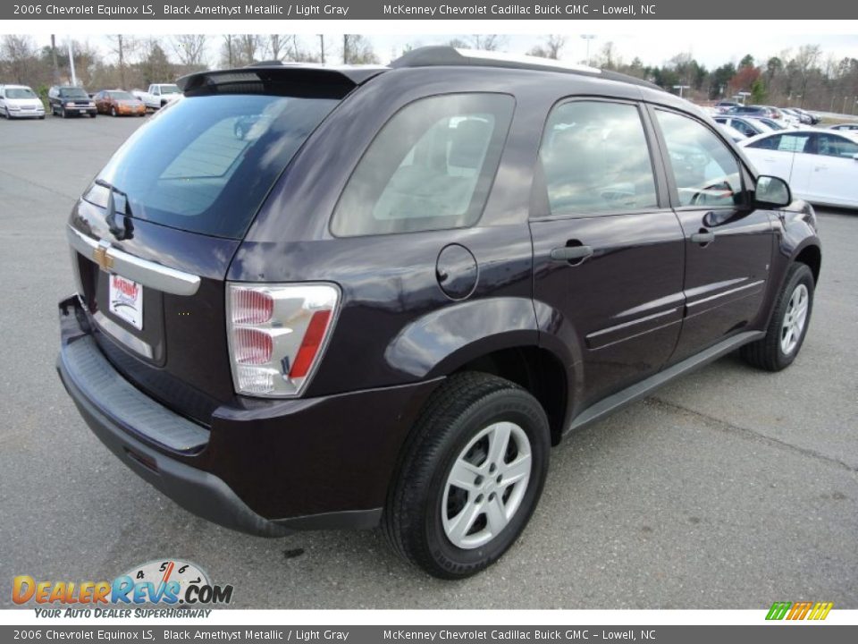 2006 Chevrolet Equinox LS Black Amethyst Metallic / Light Gray Photo #4