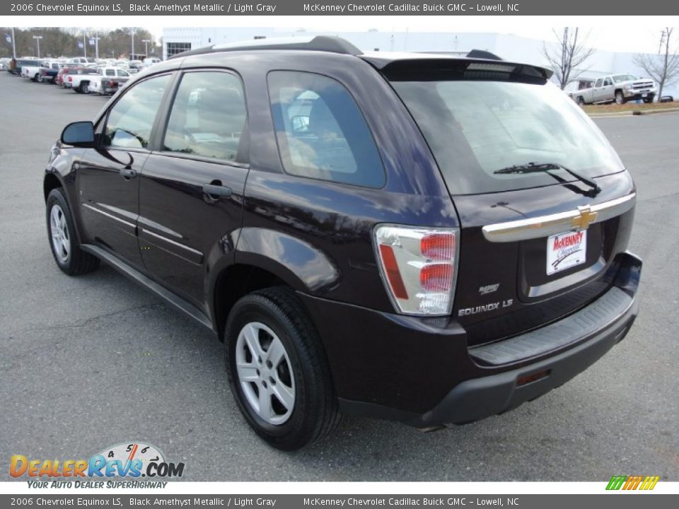2006 Chevrolet Equinox LS Black Amethyst Metallic / Light Gray Photo #5