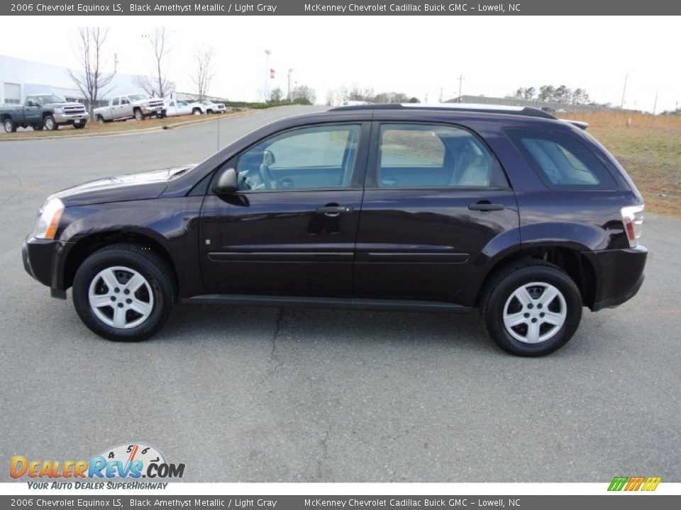 2006 Chevrolet Equinox LS Black Amethyst Metallic / Light Gray Photo #6