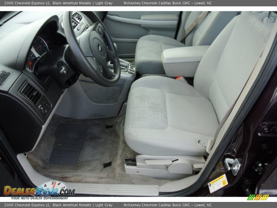 Light Gray Interior - 2006 Chevrolet Equinox LS Photo #7