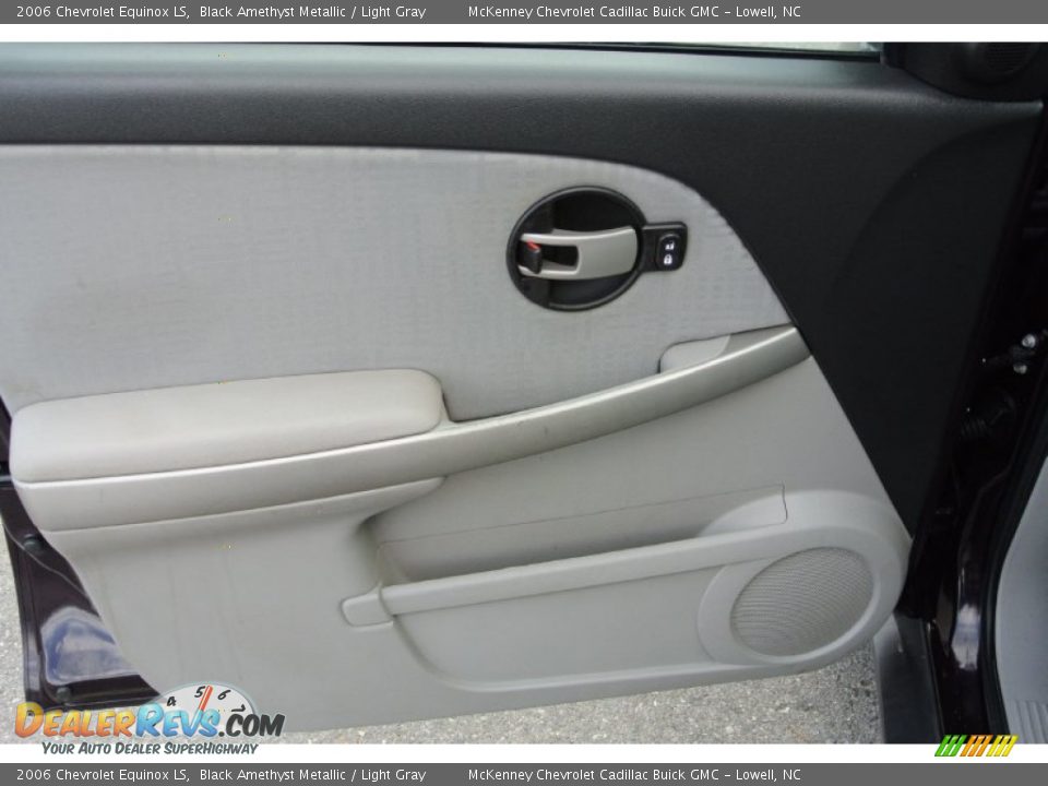 2006 Chevrolet Equinox LS Black Amethyst Metallic / Light Gray Photo #8